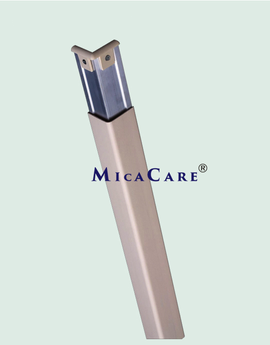 90°corner guard with 51mm (2’’) wings and aluminum retainer