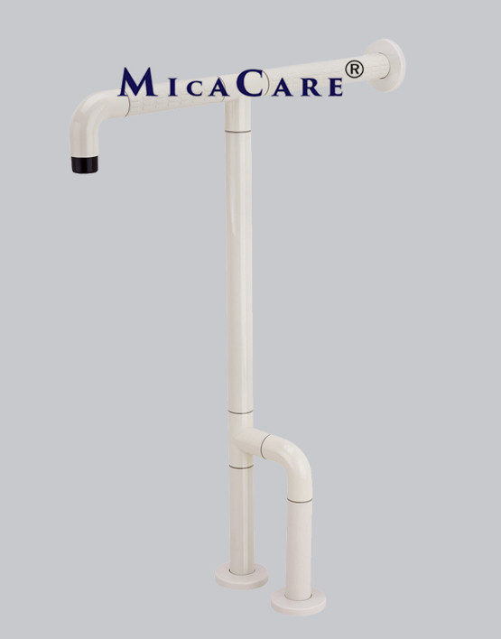 wall to floor toilet grab bar