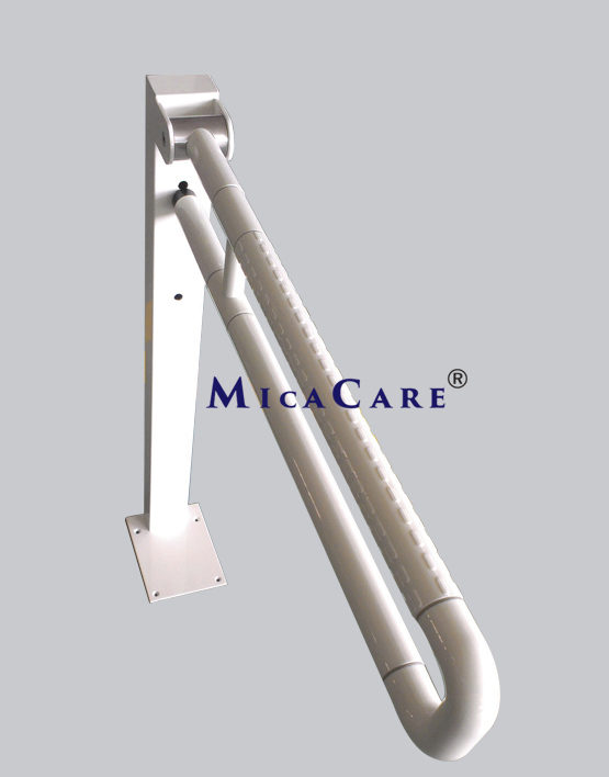 free standing flip up grab bar