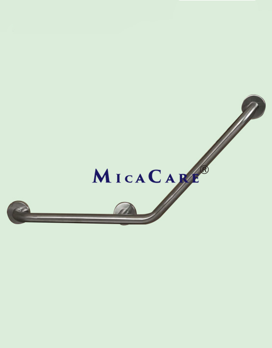 angled 135° grab bar