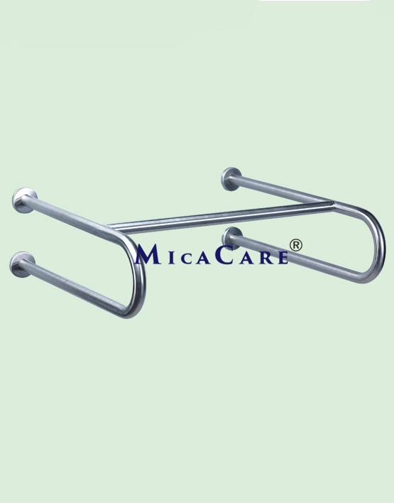 wall mounted washroom basin grab bar