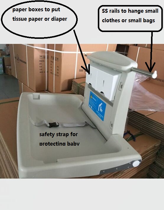 Baby changing station